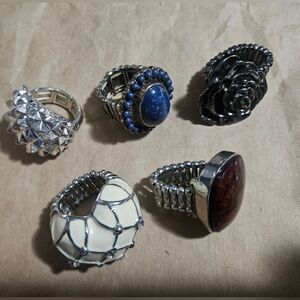 Cocktail/stretch Rings(5)